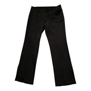 XOXO black pinstripe dress pants slacks ladies size 11